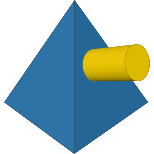 Build on a slanted, numbered face rendered from the script above