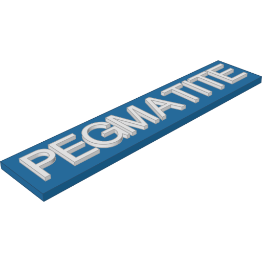A plate sized to its text rendered from the script above