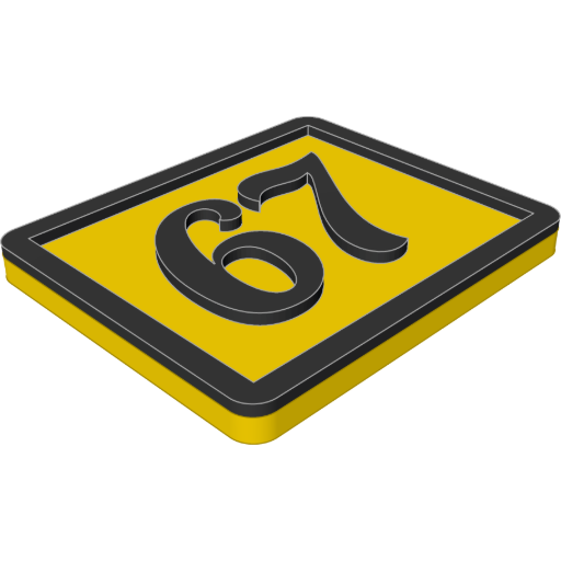 Six Seven rendered from Pegmatite Script